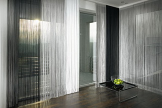 нитяные шторы, шторы нити, веревочные шторы