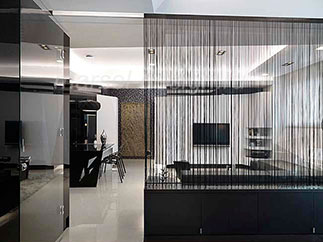 нитяные шторы, шторы нити, веревочные шторы