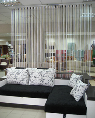 нитяные шторы, шторы нити, веревочные шторы