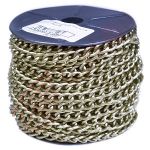 Декоративная цепочка металлическая Хай-тек 10х7мм   