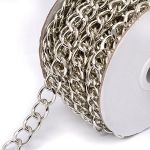 Декоративная цепочка металлическая Хай-тек, 12х15х2.4мм    