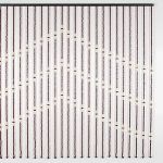 1шт Штора декоративная на карнизе Волна 90х175см, бамбук        