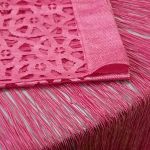 Нитяная штора с узором однотонная на кулиске, ш2xв1.6м