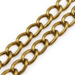 Декоративная цепочка алюминиевая Хай-тек 18х11.8мм, антик 