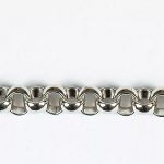 Декоративная цепочка металл Хай-тек 10мм Бельцер, никель