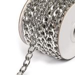 Декоративная цепочка металлическая Хай-тек, 14х10х2.4мм     