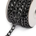 Декоративная цепочка металлическая Хай-тек, 14х10х2.4мм      