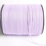 4мм Шнур декоративный полиэстер в катушке, лиловый (уп)  