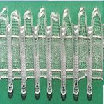 (м ✂) Шторная лента для французских/австрийскиx штор, 28мм   