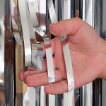 Нитяной занавес дождь шторы Tripolina QSX-01, серебро