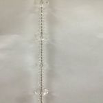 2.6м Подвеска-нить стекляруса стекло С04-2.6 Crystal (шт)