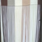 Нитяные шторы радуга вертикальная №107,  50смх2.85м 
