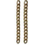 ✂Декоративная цепочка металлическая Хай-тек 120z, 7ммх1см