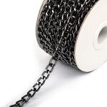 Декоративная цепочка металлическая Хай-тек, 10х7х2мм       