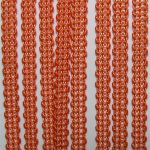 Нитяные вертикальные жалюзи Бриз, оранжевый 4290