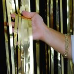 Нитяной занавес дождь шторы Tripolina QSX-02, золото