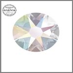 Клеевые круглые стразы 2028 ss16 Crystal 001 Xilion Rose (AB)