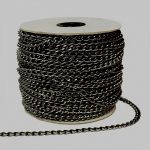 Декоративная цепочка металлическая Хай-тек 0403-2020n, 6х8.2мм   