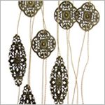 Нитяная штора Восточный узор Garden 535716v2, 1мх3м   