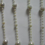 Декоративная штора из стекляруса Z029 на карнизе 80х170см