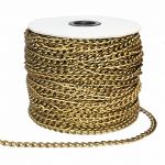 Декоративная цепочка металлическая Хай-тек 0403-2020a, 6х8.2мм