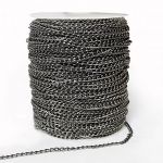 Декоративная цепочка металлическая Хай-тек 0403n, 4.4х6.5мм  