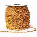 Декоративная цепочка металлическая Хай-тек 0403-2020z, 6х8.2мм 